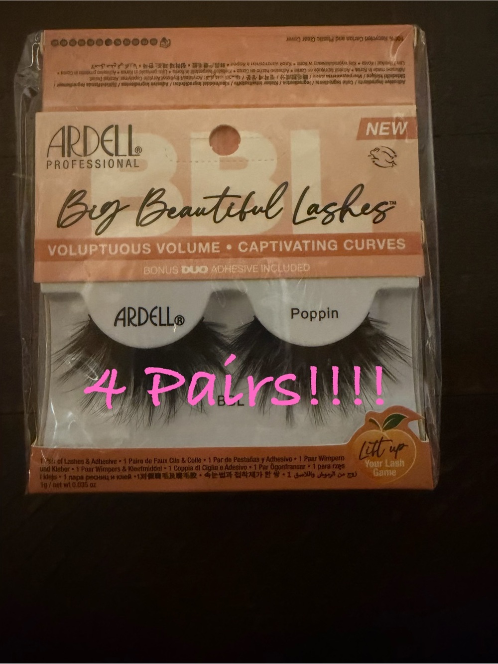 Ardell Big Beautiful Lashes Poppin - Black